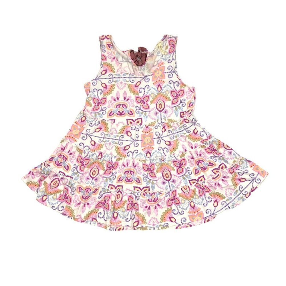 Matilda Jane Printed Adventure Begins Breathe Deeply Tunic Tank Top